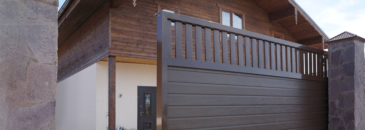 Откатные ворота  под ключ