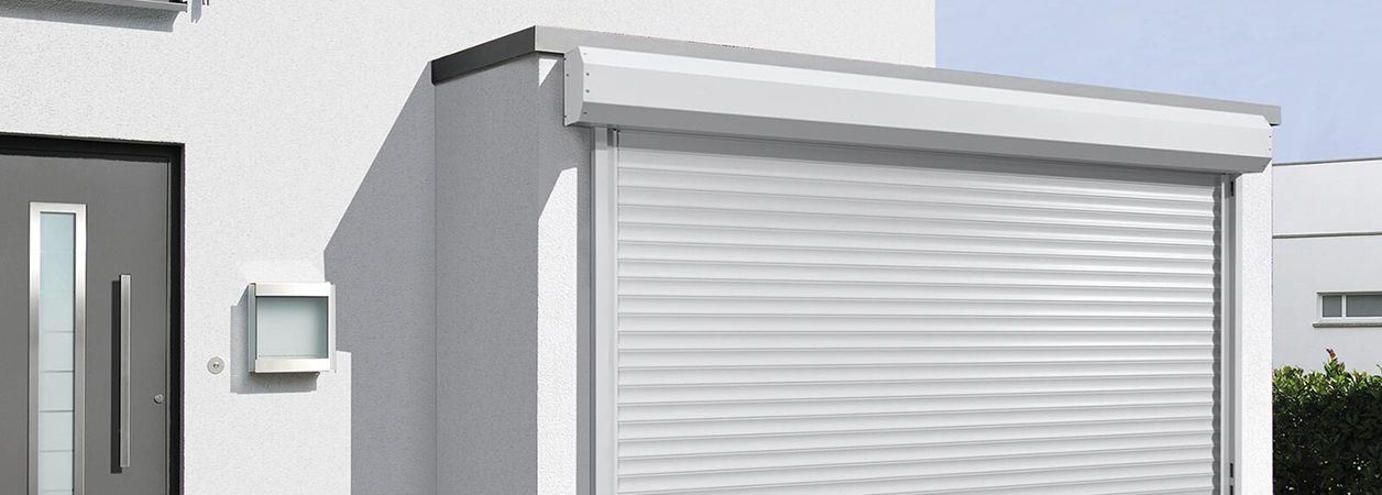 Роллетные ворота под ключ 