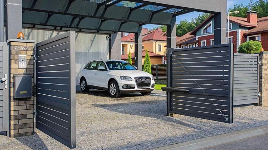 Для распашных ворот 