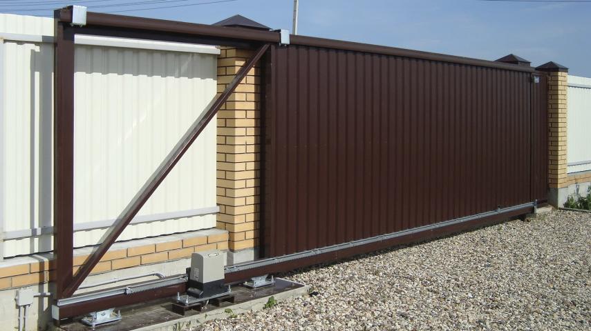 ворота из профлиста 